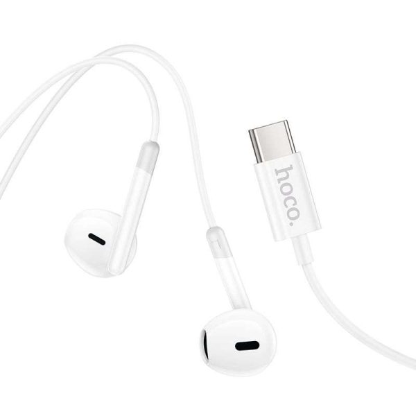 Проводные наушники Hoco M109 с разъёмом USB-C и микрофоном