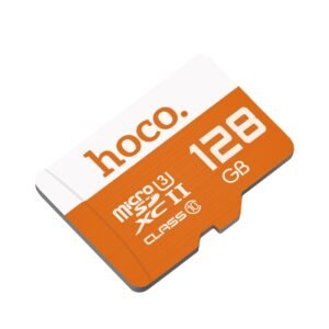 Карта памяти microSDXC 128GB Hoco, чёрный — вид спереди