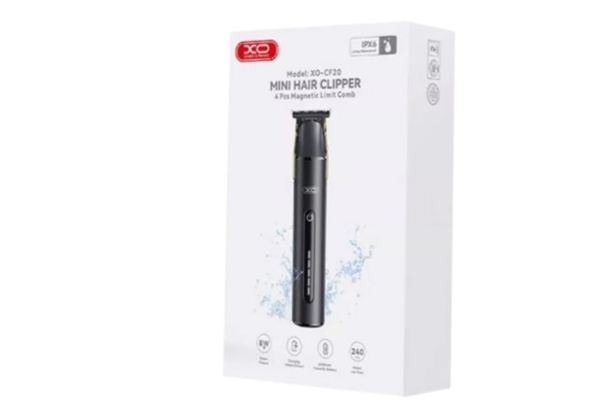 XO CF20 машинка для стрижки чёрная