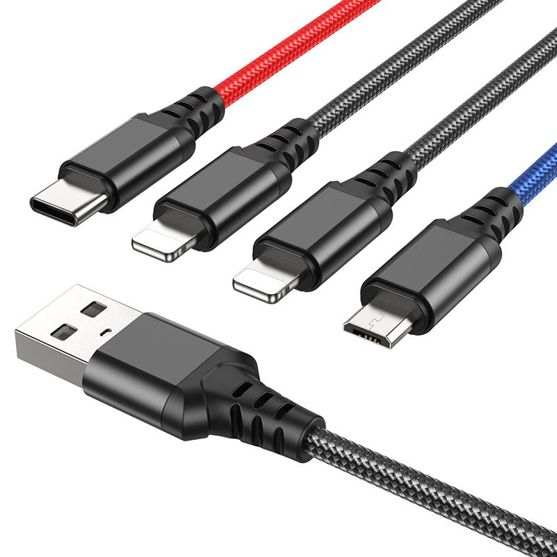 Кабель Hoco X76 USB-A to Type-C 3A 1м