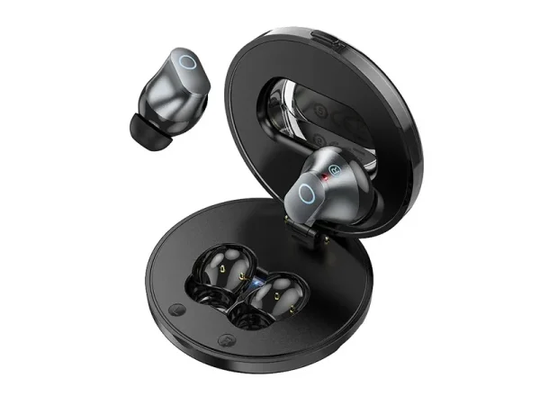 Bluetooth гарнитура Hoco DES41 с ENC и подсветкой