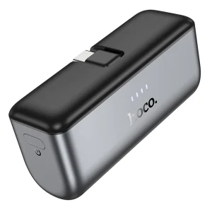 Карманный Power Bank Hoco Q31 PD20W 5000 мАч — компактный внешний аккумулятор USB-C