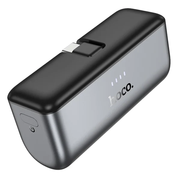 Карманный Power Bank Hoco Q31 PD20W 5000 мАч — компактный внешний аккумулятор USB-C
