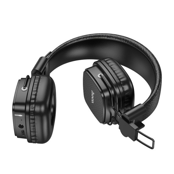 накладные беспроводные наушники Hoco W56 с микрофоном и AUX