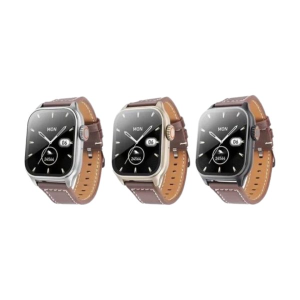 Hoco Y17 Smart Watch Call Version в черном цвете с функцией звонков, пульсометром и защитой IP68