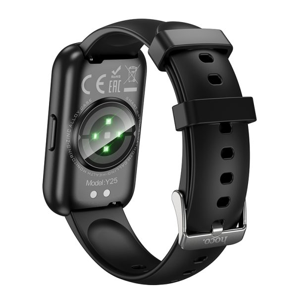 Смарт-часы Hoco Y25 в черном и сером цвете с защитой IP68