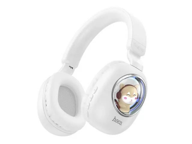 Накладные Bluetooth наушники Hoco ESD11 с RGB-подсветкой и складным дизайном