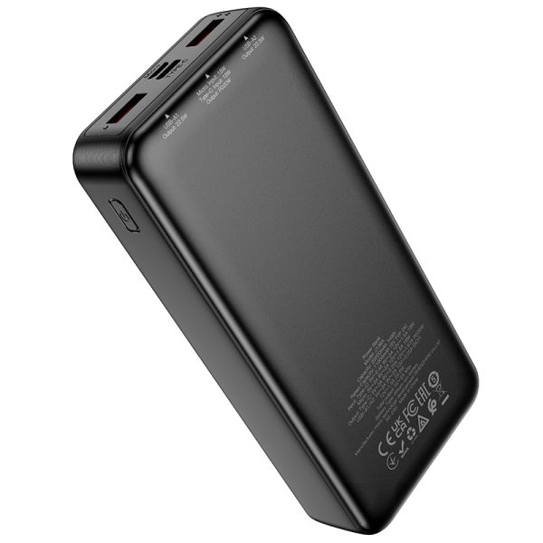 Power Bank Hoco J136A 20000 мАч черный с быстрой зарядкой 22.5W + PD20W