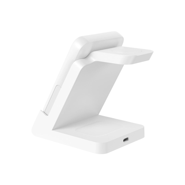 XO CX033 — беспроводная зарядка 3 в 1 для смартфонов, Apple Watch и наушников