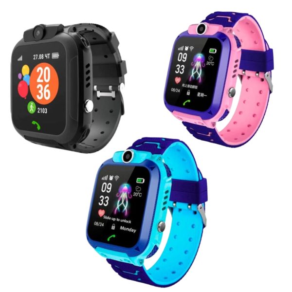 детские смарт-часы XO H100 Kids Smart Watch 2G с GPS, камерой и водозащитой