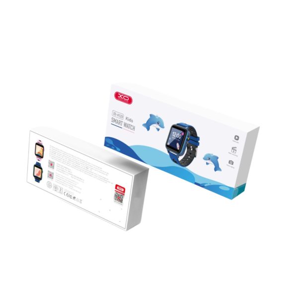 умные часы для детей XO H120 с играми детские часы XO H120 с камерой и шагомером