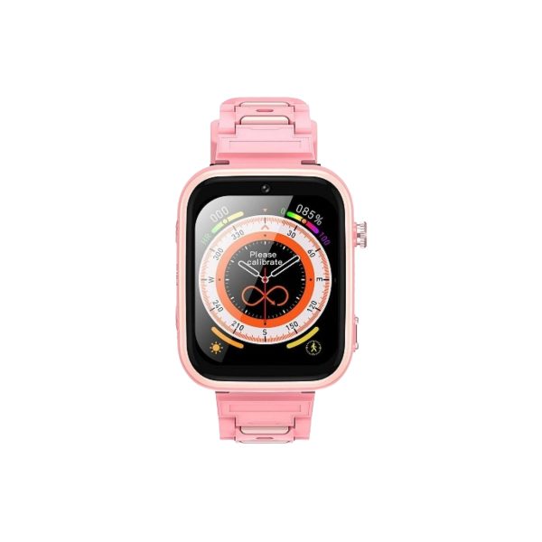 Детские смарт-часы XO H130 4G GPS (розовые / синие)
