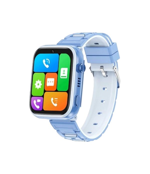Детские смарт-часы XO H130 4G GPS (розовые / синие)