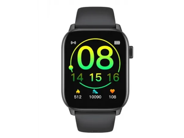 Hoco Y3 Smart Watch Black – умные часы с черным ремешком, сенсорным экраном и защитой от влаги