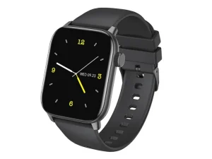 Hoco Y3 Smart Watch Black – умные часы с черным ремешком, сенсорным экраном и защитой от влаги
