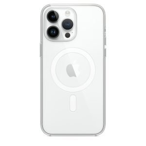 прозрачный чехол с MagSafe для iPhone 15 Pro TPU Clear Case
