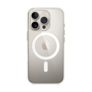 прозрачный чехол с MagSafe для iPhone 16 Pro Max
