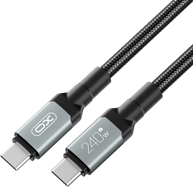 XO NB-Q264B 240 W кабель USB-C - USB-C