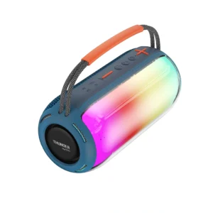 WiWU Thunder H6 Bluetooth колонка синяя с RGB-подсветкой