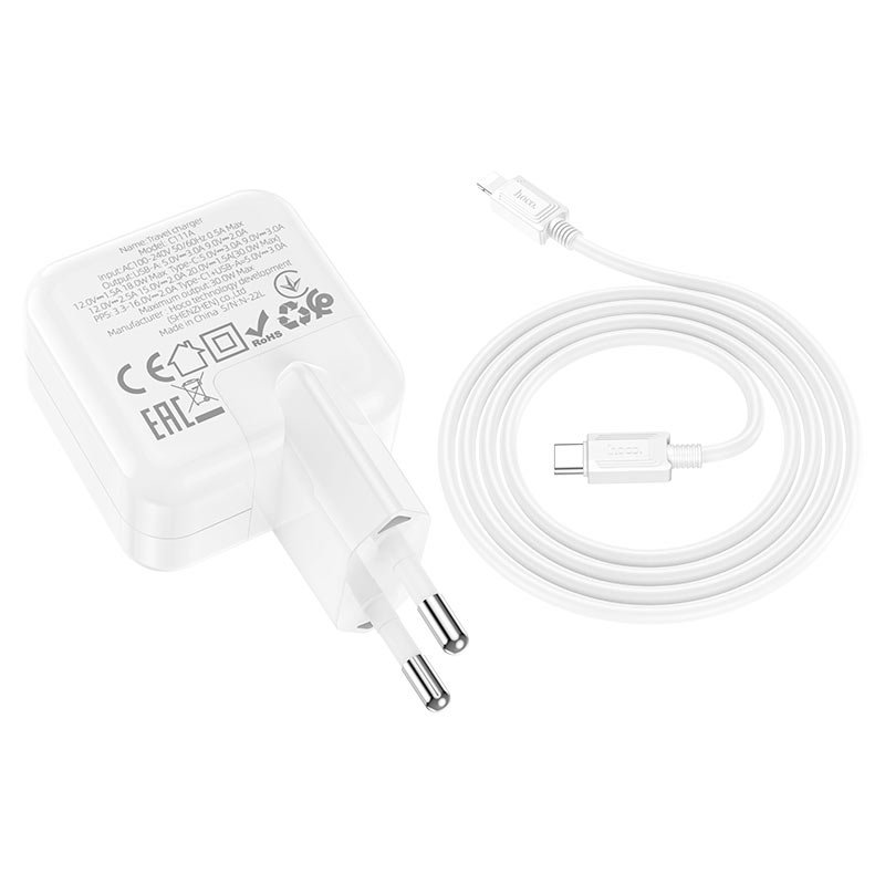 Hoco C111A Lucky PD30W + QC3.0 зарядное устройство