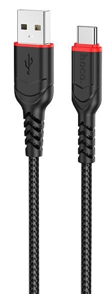 Кабель Hoco X59 Victory USB-A to USB-C 2 м чёрный