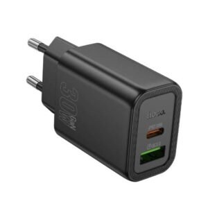 зарядное устройство Hoco N63 Gentle PD30W+QC3.0 чёрное