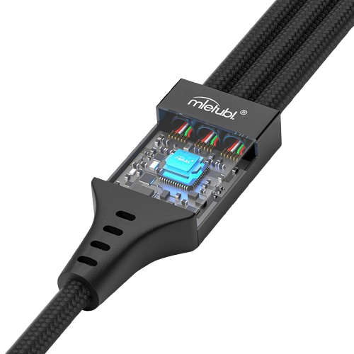 кабель Mietubl MTB-DCODT03 3-в-1 чёрный