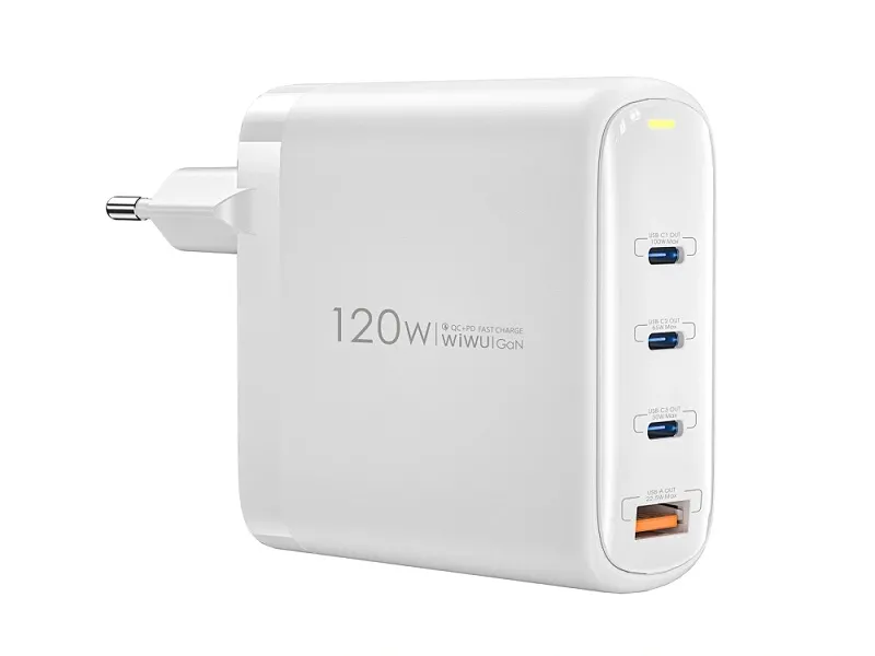 зарядное устройство WiWU Wi-U020 GaN 120W белый