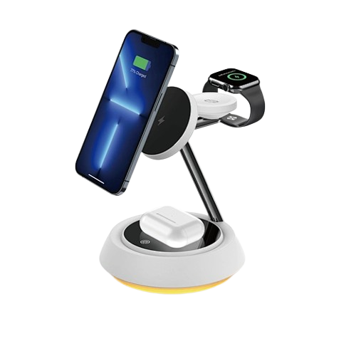 WiWU Wi-W002 беспроводная зарядка белая