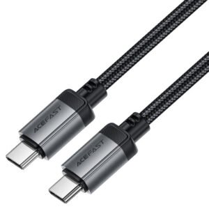 кабель Acefast C20-03 USB-C чёрный — вид сбоку