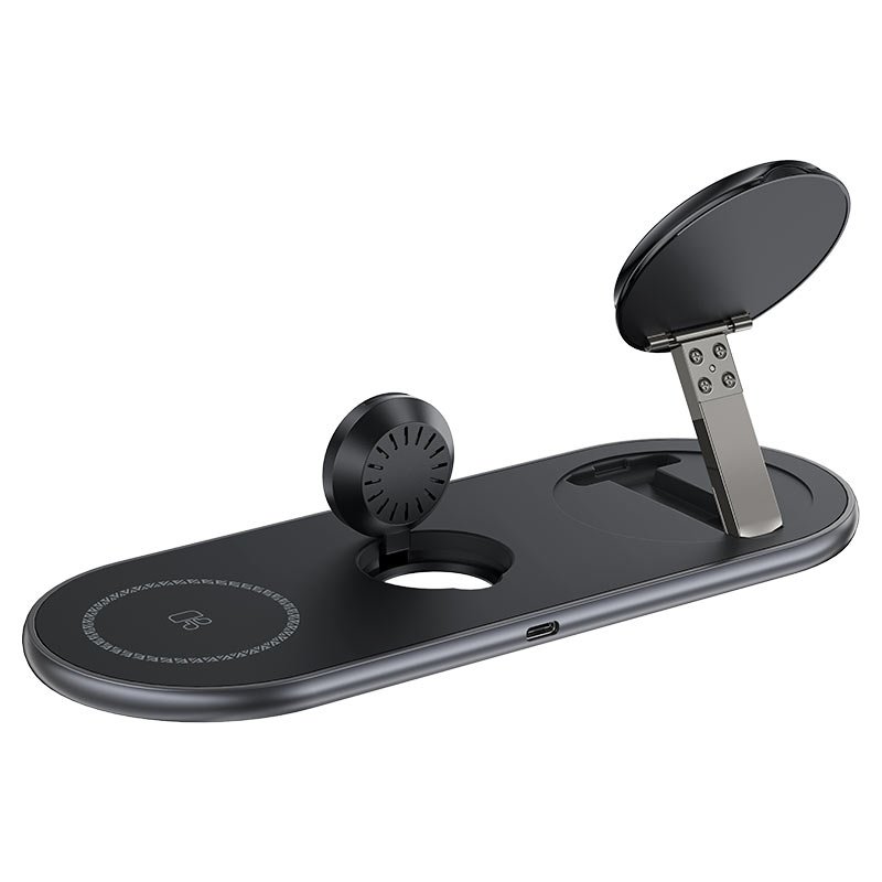 ACEFAST E19 беспроводная зарядка 3 в 1 черная