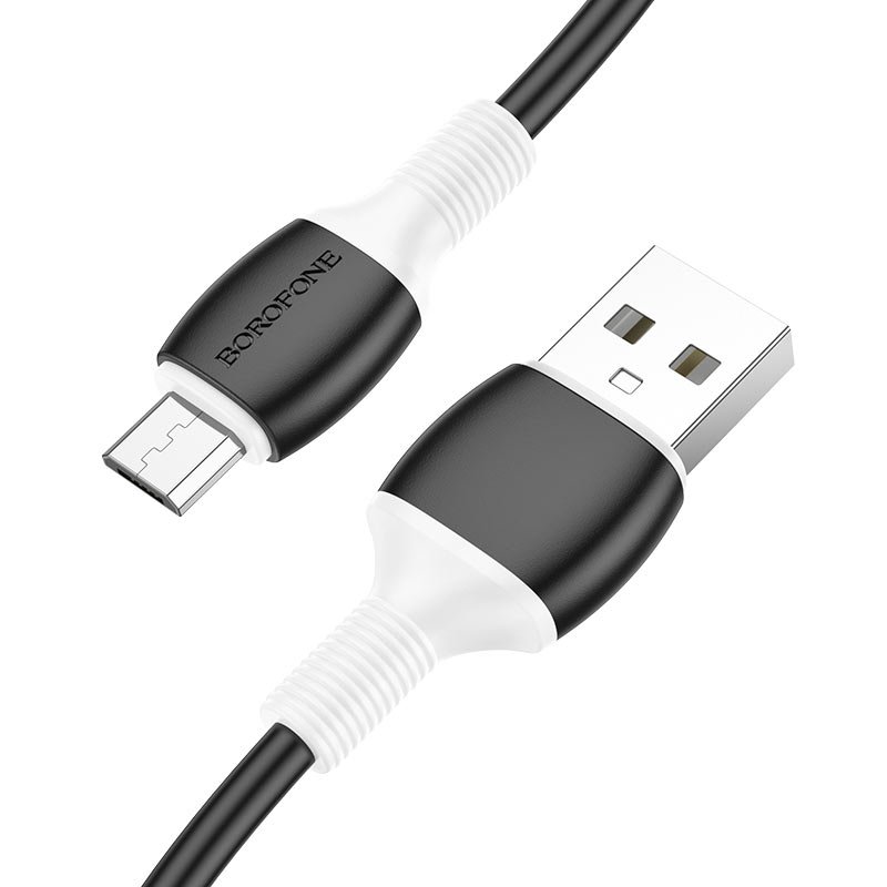 кабель Borofone BX84 micro usb чёрный