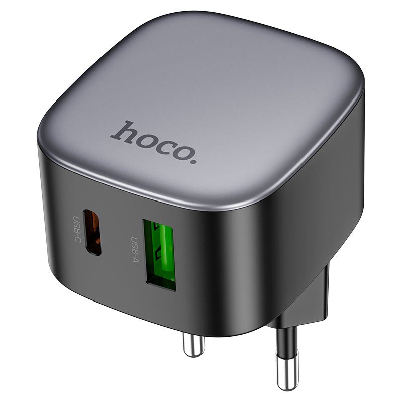 зарядное устройство Hoco CS32A Rise PD20W+QC3.0 чёрное