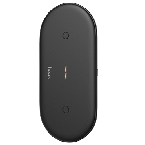 Hoco CW23 Dual Power беспроводная зарядка черная