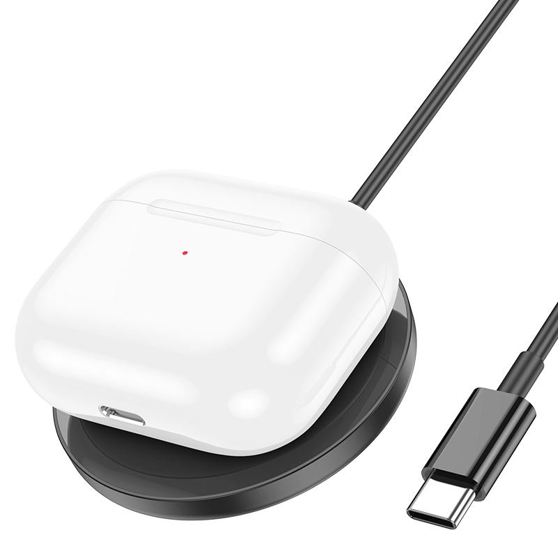 Hoco CW52 магнитная беспроводная зарядка черная белая