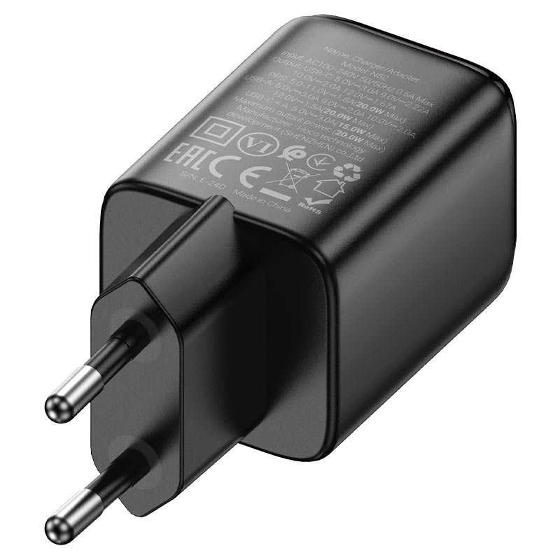 Hoco N52 Monsoon черная зарядка