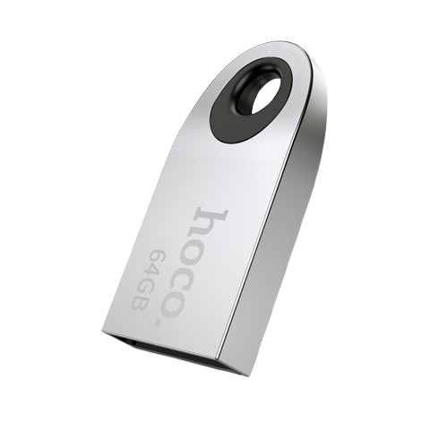 Hoco UD9 флешка 64GB серебристая