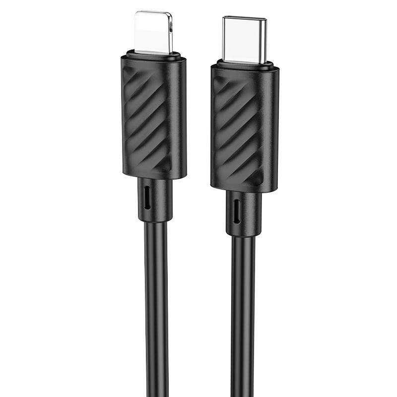 Hoco X88 Gratified Lightning cable — PVC, 1 м