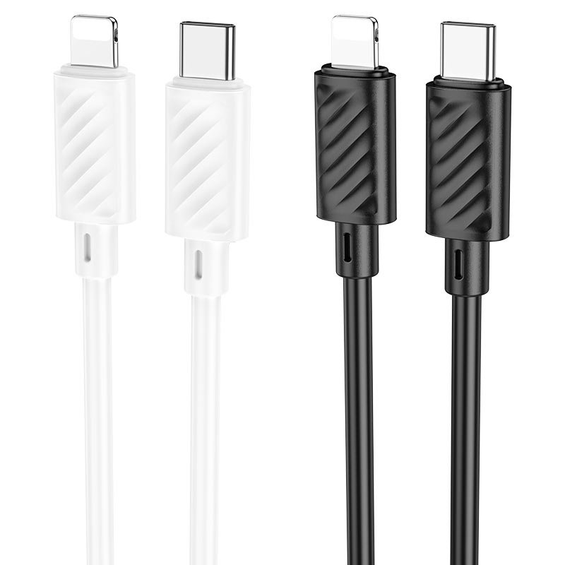 Hoco X88 Gratified Lightning cable — PVC, 1 м