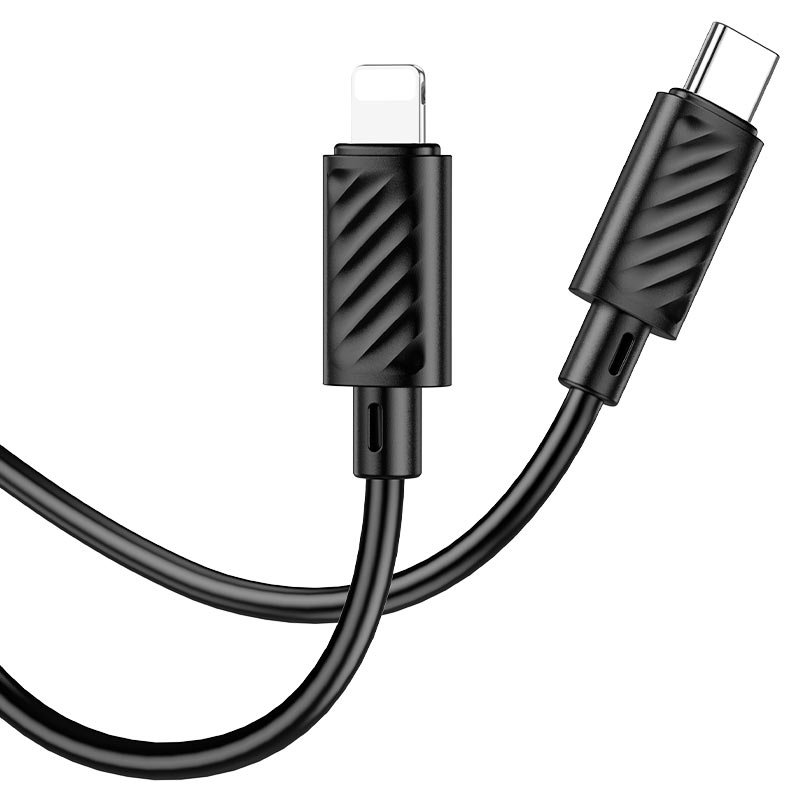 Hoco X88 Gratified Lightning cable — PVC, 1 м