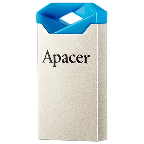 флешка Apacer AH111 32GB серебристо-синий