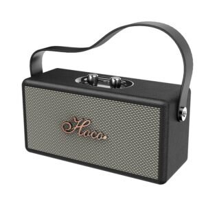 Hoco DS61 ретро Bluetooth колонка чёрная