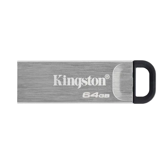 флешка Kingston DataTraveler Kyson 64GB серебристый