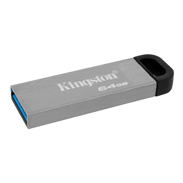 флешка Kingston DataTraveler Kyson 64GB серебристый