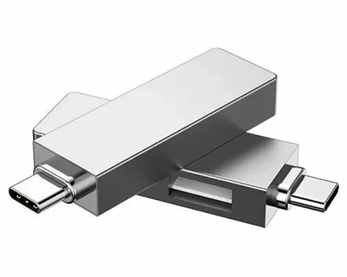 USB-C хаб WiWU T02 Pro серый