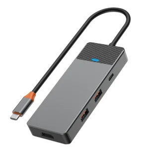 USB-C хаб WiWU A721HD серый