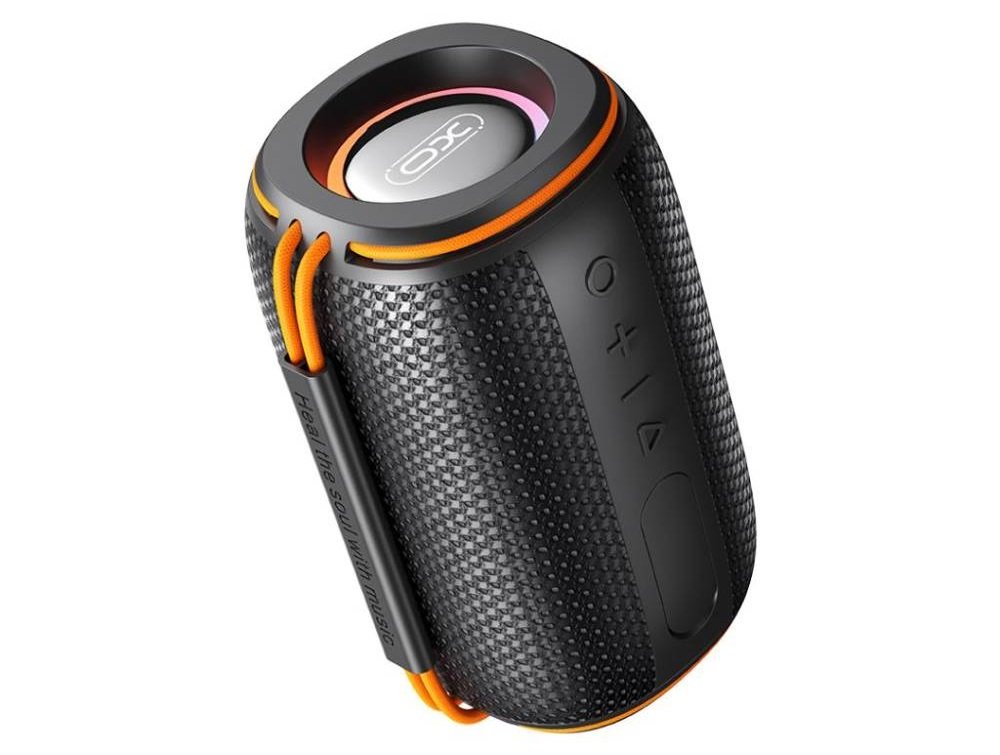 XO F57 Bamboo soundbar Black-Orange