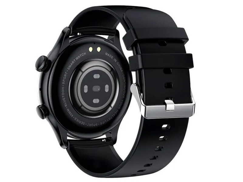 XO J4 умные спортивные часы чёрные