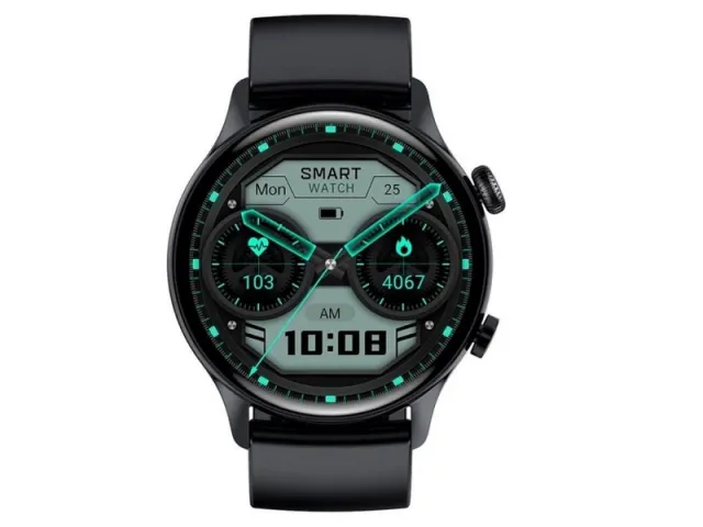 XO J4 умные спортивные часы чёрные