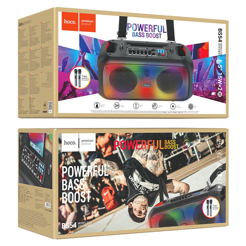 Hoco BS54 Party Bluetooth колонка чёрная